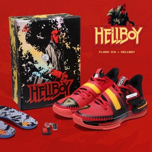 PEAK FLASH 2.0 "HELLBOY" PEAK-Taichi Basketball Sneakers