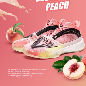 PEAK-Taichi 2021 Andrew Wiggins Attitude "PEACH" Basketball Shoes