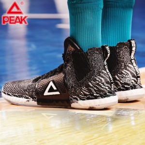 PEAK Dwight Howard DH3 High Top Professional Basketball Sneakers - Black