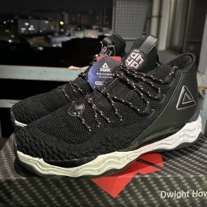 PEAK Dwight Howard DH4 Professional Basketball Sneakers - Black