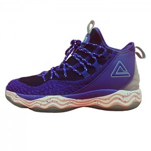 PEAK Dwight Howard DH4 Professional Basketball Shoes - Purple