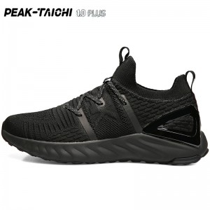 PEAK 2019 Summer New PEAK-"TAICHI" 1.0 Plus Smart Running Shoes - All Black