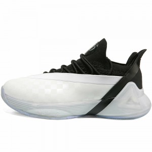 Peak Tony Parker 7 VII PEAK Tp7 Taichi Basketball Shoes - White/Black