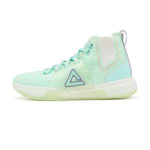 PEAK-Taichi 2023 Dwight Howard DH3 New Color Professional Basketball Shoes - White/Green