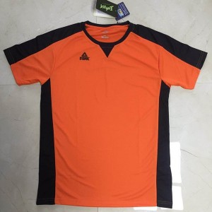 Peak 2018 Basketball Referee Tops T-shirt - Orange/Black