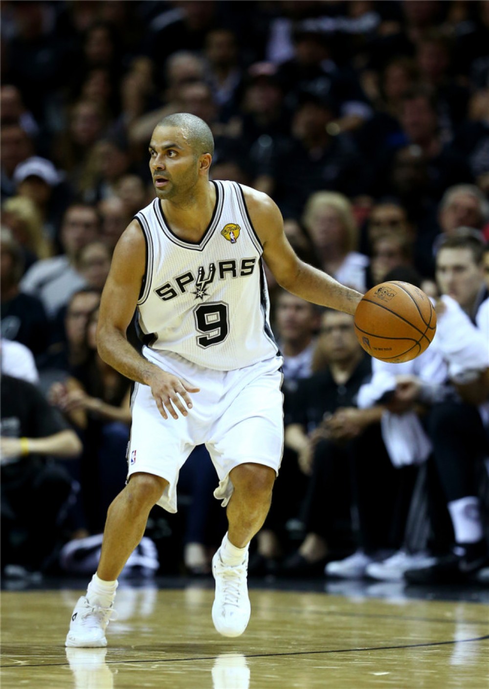 PEAK TP9 Tony Parker San Antonio Spurs "Away" Signature Basketball Shoes (mssize)