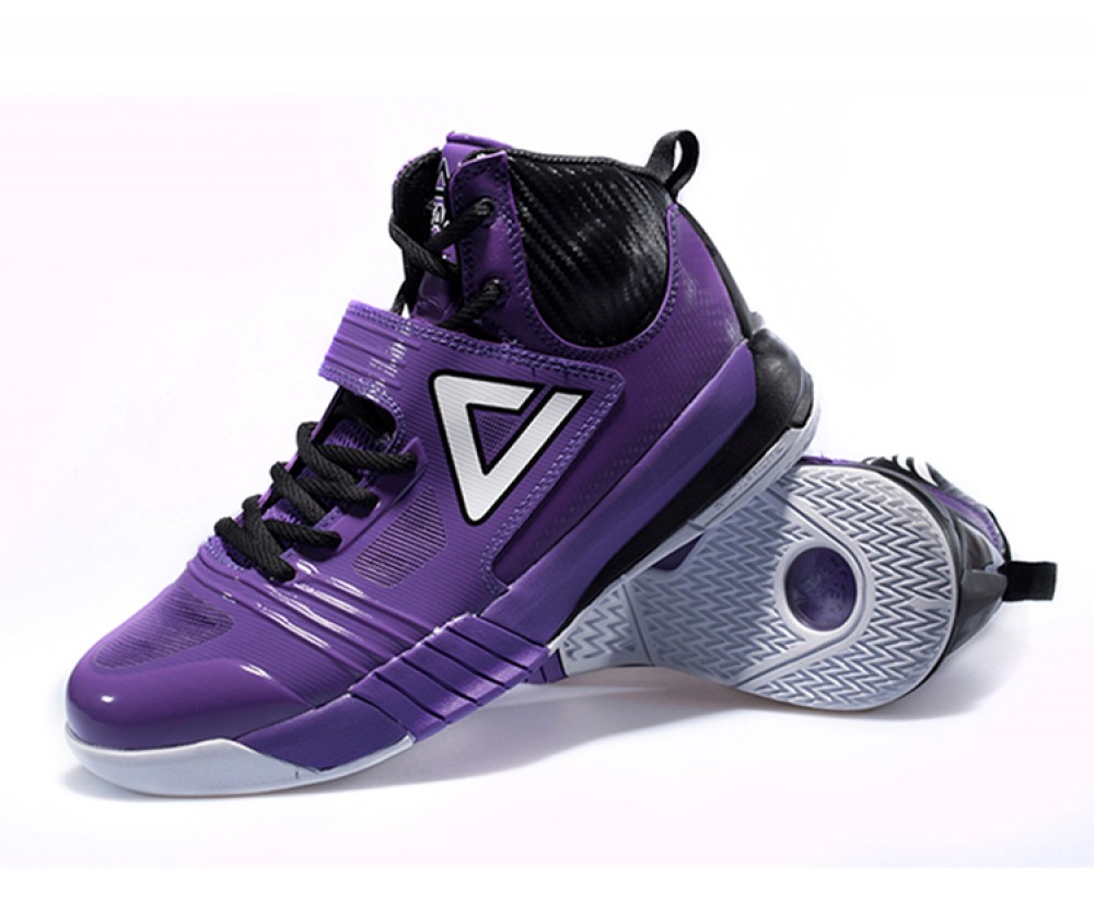 Peak Hurricane II Carl Landry Professional Basketball Shoes - Purple