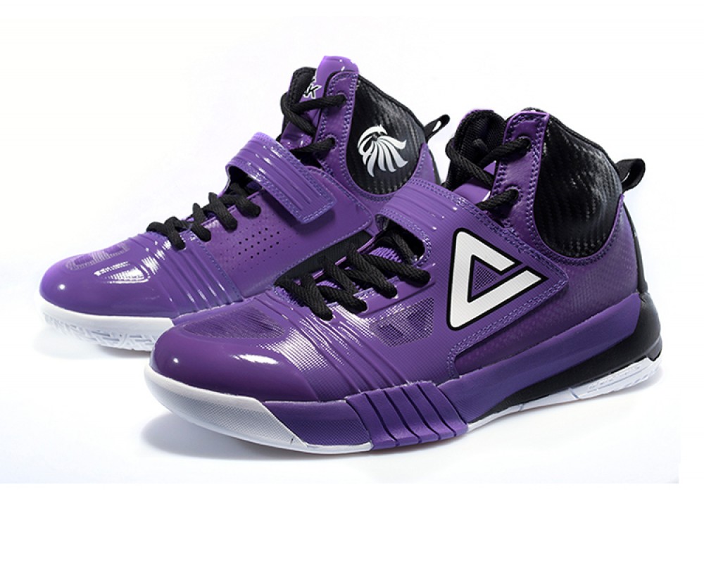 Peak Hurricane II Carl Landry Professional Basketball Shoes - Purple