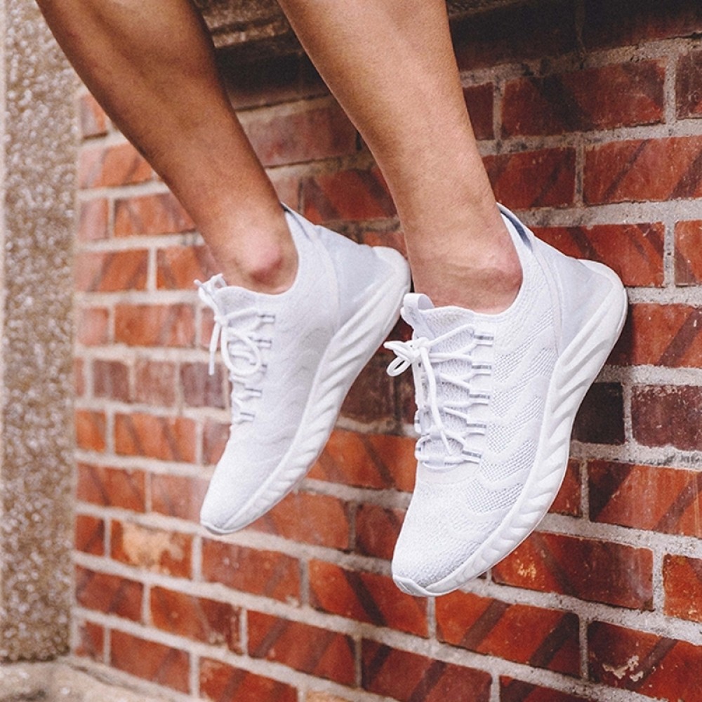 PEAK 2019 Spring New PEAK TAICHI Smart Running Shoes White