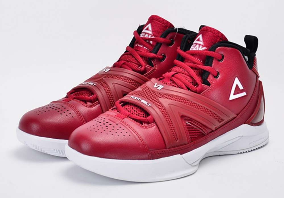 Peak Battier 7 VII Shane Battier Signature Basketball Shoes - Red/White