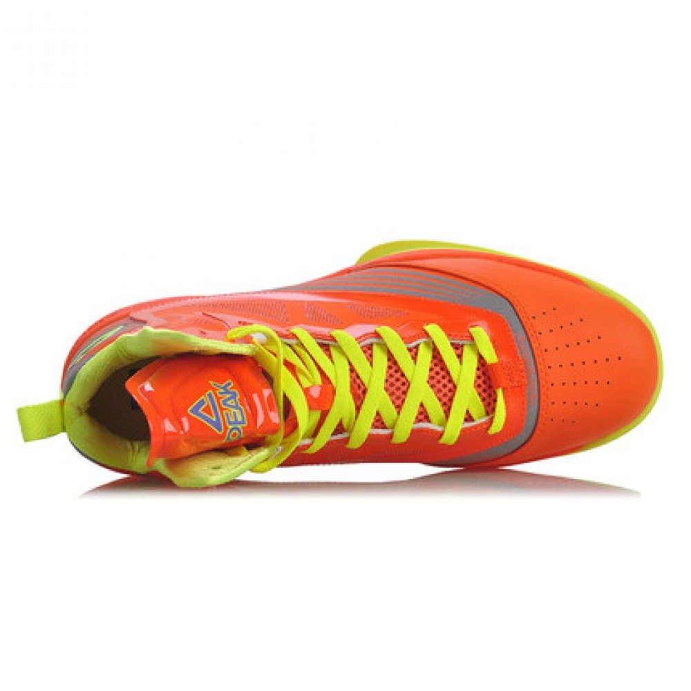 Peak Soaring II-VI 3M Reflective Professional Basketball Shoes - Orange/Yellow