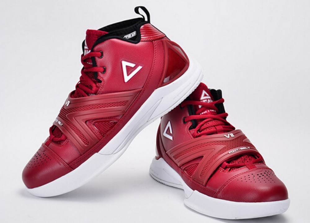 Peak Battier 7 VII Shane Battier Signature Basketball Shoes - Red/White