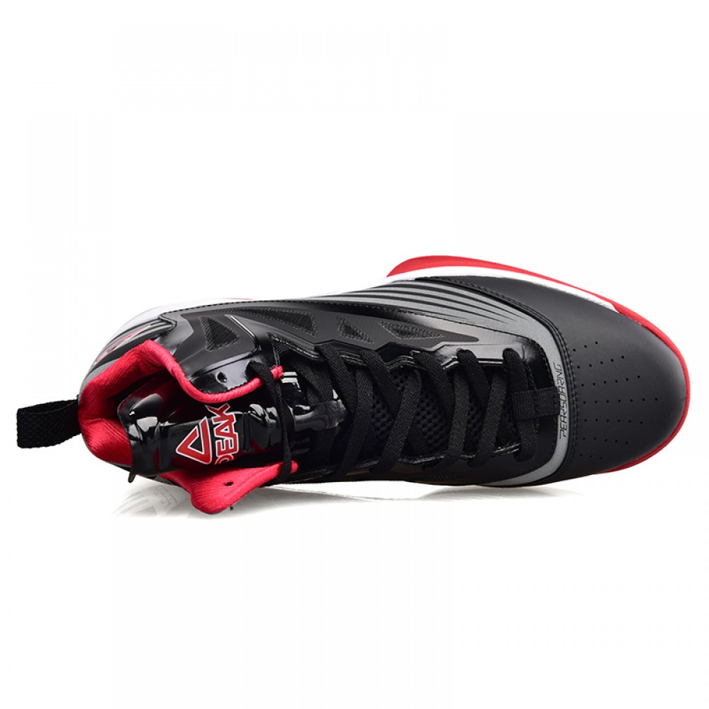 Peak Soaring II-VI 3M Reflective Professional Basketball Shoes - Black/Red
