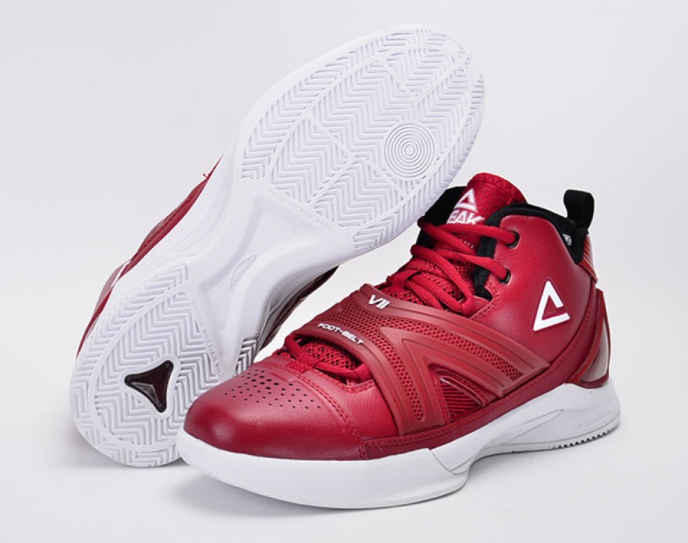 Peak Battier 7 VII Shane Battier Signature Basketball Shoes - Red/White