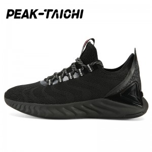 PEAK 2019 Spring New PEAK-"TAICHI" Smart Running Shoes - Black