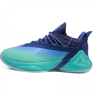 Peak Tony Parker 7 VII PEAK Tp7 Taichi Basketball Shoes - Royal/Purple