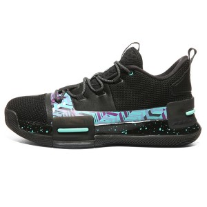 PEAK 2019 Lou Williams UNDERGROUND PEAK Taichi Basketball Shoes - Black/Green