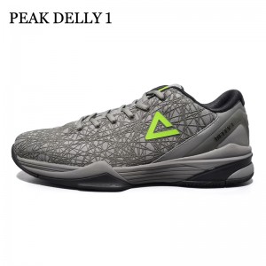 Peak Delly1 Basketball Shoes - Gray